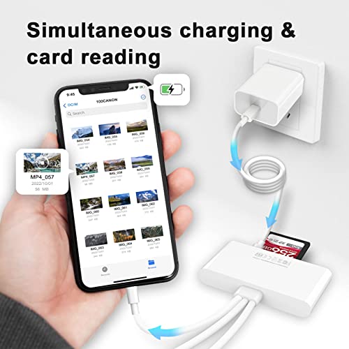 5-In-1 Memory Card Reader, Usb Otg Adapter & Sd Card Reader For Iphone/Ipad, Usb C And Usb A Devices With Micro Sd & Sd Card Slots, Supports Sd/ Micro Sd /Sdhc/ Sdxc/ Mmc #TOP3