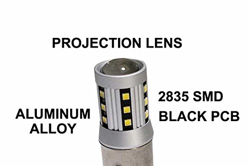 Genssi Elite 100W White H6M 70023 Led 12V Atv Scooter Led Lamp Headlight Light Bulbs (Pack Of 2) #TOP5