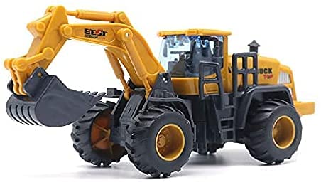 SR TOYS Exclusive Construction Series Set of Construction Vehicles Friction Power Wheels Toys for 3+ Year Old Boys|Kids - JCB