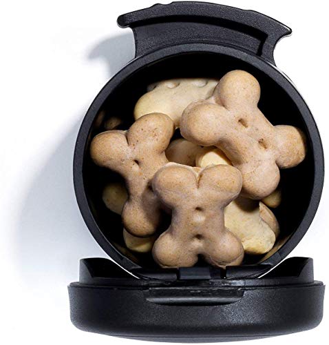 flexi Multi Box for Treats or Waste Bags for Dogs Small Black - 6 Pack