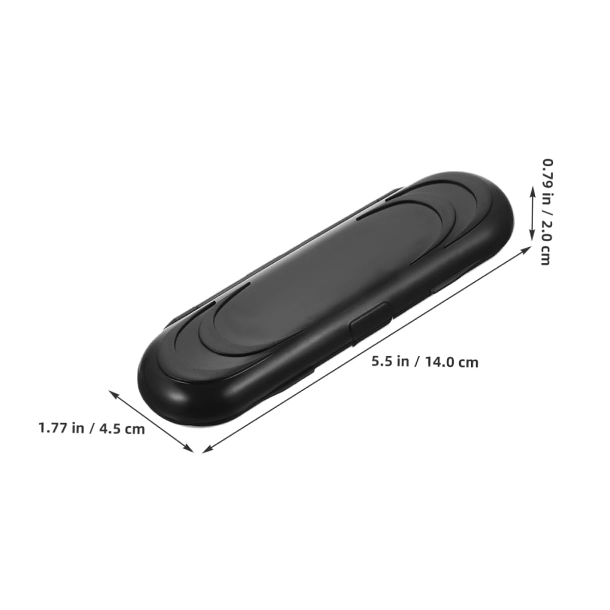 TOYANDONA 2pcs Arrowhead Storage Case Hard Plastic Portable Carrying Holder Storage Box for Arrowhead Tips Multi-functional Accessory Organizer