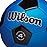 WILSON Traditional Soccer Ball, Adult, Size 4, Black/Royal