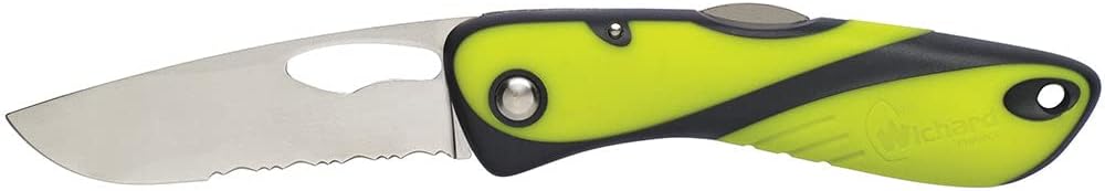 Wichard Offshore Fluo Serrated Knife
