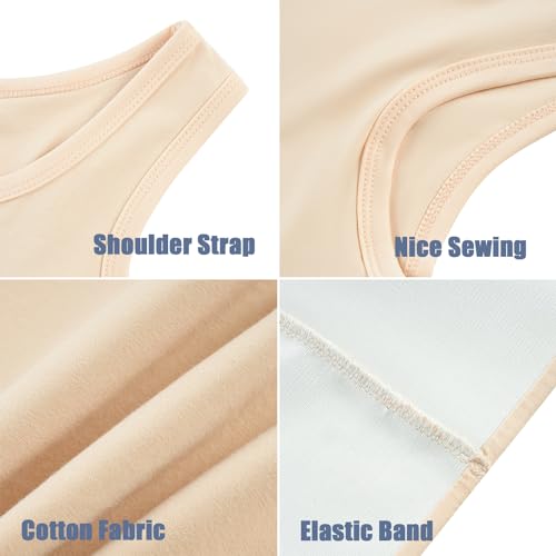 Image of Women Transgender Tomboy FTM Pull On Closure Elastic Chest Binder Pullover Tank Top