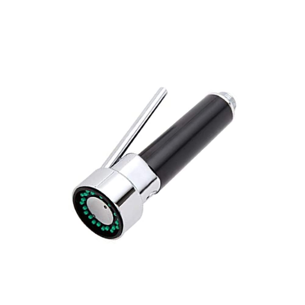 Grifo de cocina extraíble cabezal de rociador de repuesto para grifo de fregadero con conector G 1/2 para baño, cocina, cromo pulido, 1 función