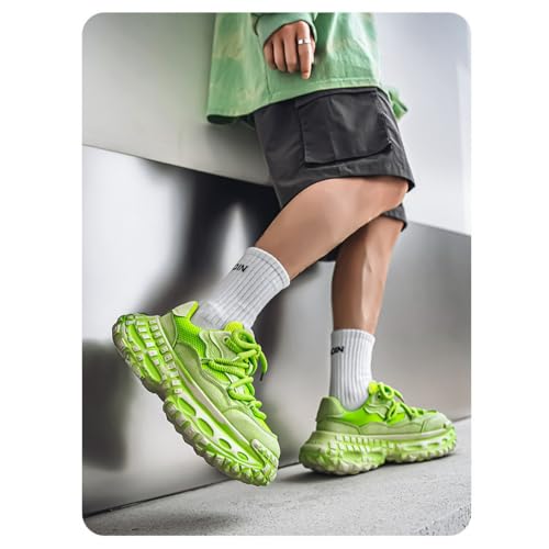 Men's Retro Chunky Platform Sneakers Fashion Y2K Stylish Dad Style Classic Lace Up Casual Sports Shoes3