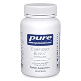 Pure Encapsulations EyeProtect Basics Without Zinc | Key Antioxidant Support for Eye Health | 60 Capsules