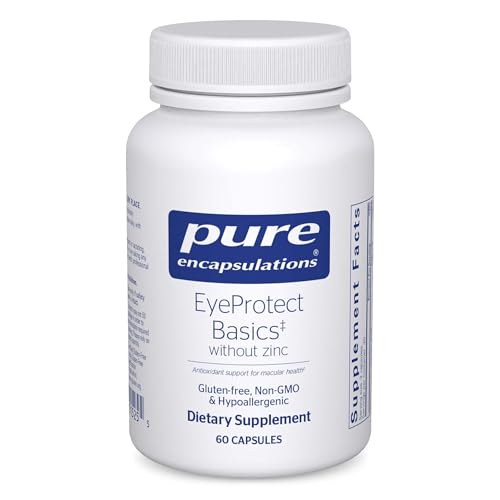 Pure Encapsulations EyeProtect Basics Without Zinc | Key Antioxidant Support
