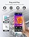 FOXWELL RT100 Thermal Camera for Android Smartphones & PC, 512x384 TISR Resolution Thermal Imaging Camera for Home Automotive Industrial Leak Heat Loss Inpsection, 25Hz Refresh Rate Thermal Imager