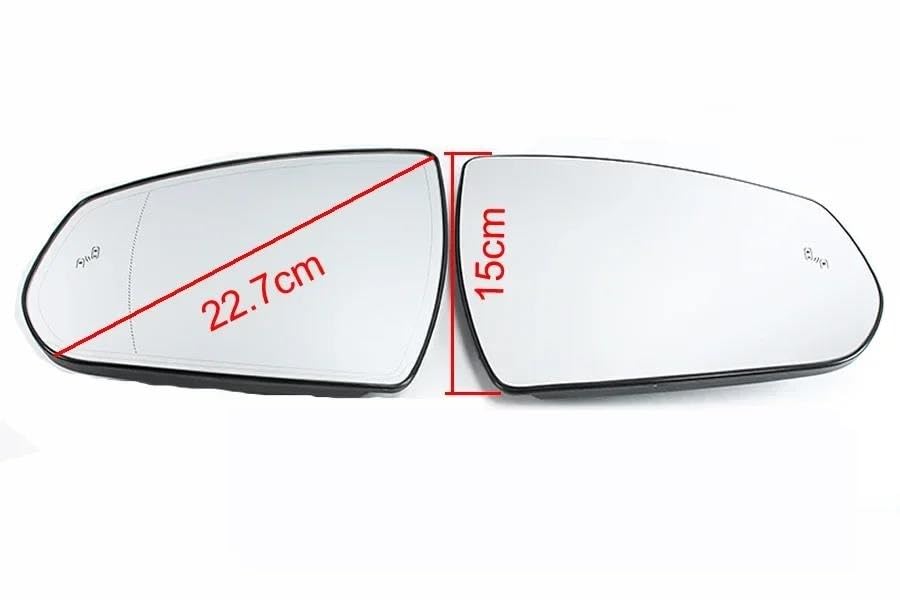 Verre rétroviseur remplacement Cadillac SRX 2009-2015 rétroviseurs latéraux gauche droit - 4