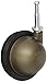 Shepherd Saturn Series 3" Diameter Rubber Wheel Swivel Ball Caster, 5/16" Diameter x 1-1/2" Length Grip Neck Stem, 100 lbs Capacity, Windsor Antique Finish