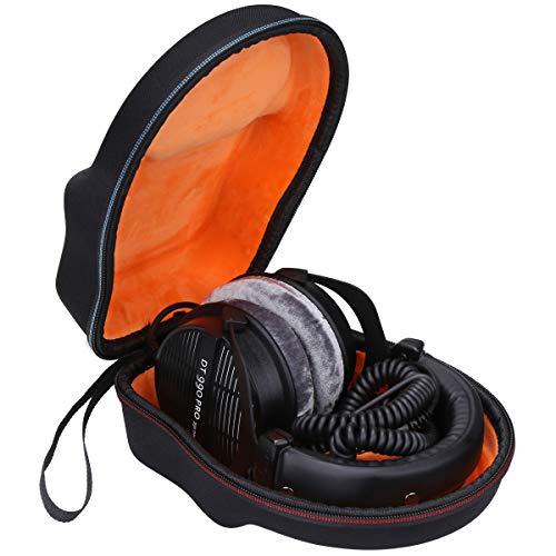 Mchoi Hard Portable Case Compatible with Beyerdynamic DT 990 PRO/DT 770 PRO Open Studio Headphone, Case Only