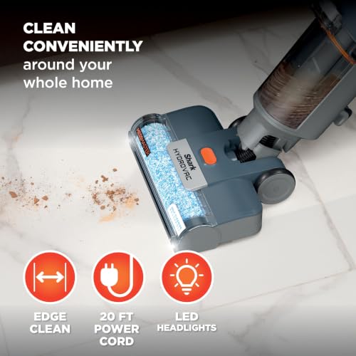 Shark HydroVac MessMaster Corded Wet Dry Vacuum, Mop & Self-Clean, WD161 - image 7