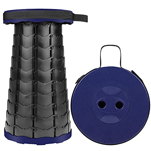 Diealles Shine Sgabello Telescopico, Sgabello Campeggio Regolabile con Grande Capacità di Carico,...