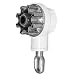 Produktbild DIWARO.® | Kegelradgetriebe für Markisen | 7,8:1 | RAL 9010 | für 78mm Nutrohr | Markisengetriebe