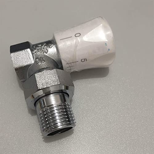 Vanne de thermostat 1/2 pour radiateur de chauffage à angle - 3