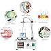 Magnetic Stirrer Hot Plate with Magnetic Stir Bar Heating Power Hot Plate Stirrer with LED Digital Display for Mixing & Stirring in Lab 0-2000RPM Speed Adjusting 1000ml Capacity(110V 200W)