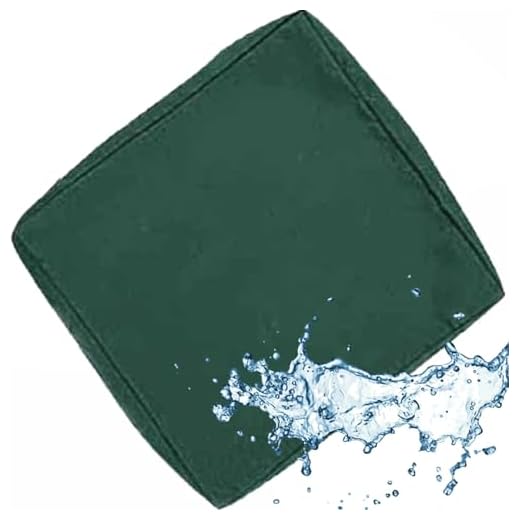 VEAI Fodere per Cuscini da Esterno, Impermeabili 60x60/50x45CM con Cerniera Copricuscini per Divani da Giardino, Mobili in Rattan/Vimini per Fodere per Cuscini da Esterno(C20,50x45x10cm)