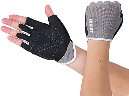 ONTYZZ Guantes sin Dedos Deportes Hombres Guantes de Ciclismo Muj...