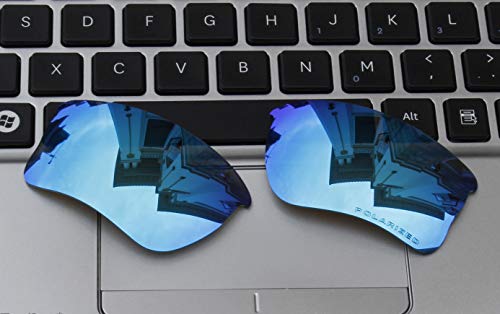 Bvanq Polarized Lenses Replacement Blue Mirror Coatings For Oakley Quarter Jacket Sunglasses #TOP1
