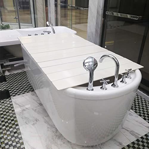 Couvercle de baignoire pliable pour une relaxation totale