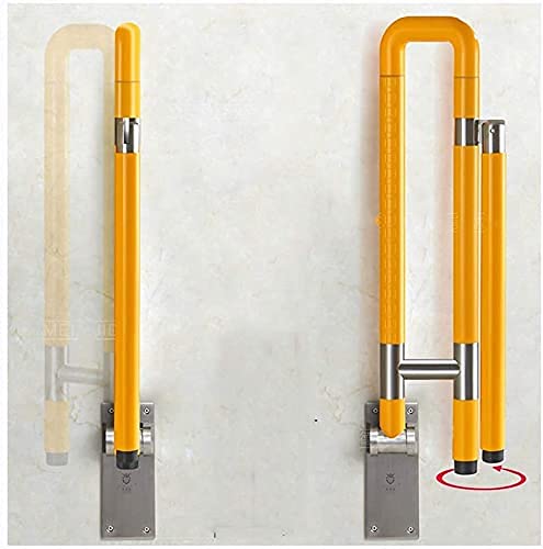 Barre d'appui pliante antidérapante en acier inoxydable durable - 6