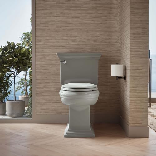 image for KOHLER 4636-RL-95 Cachet ReadyLatch Quiet-Close Elongated Toilet Seat,