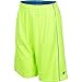 New Balance Boys' Big Performance Short with Contrast Piping, Toxic/Sonar, 10-12