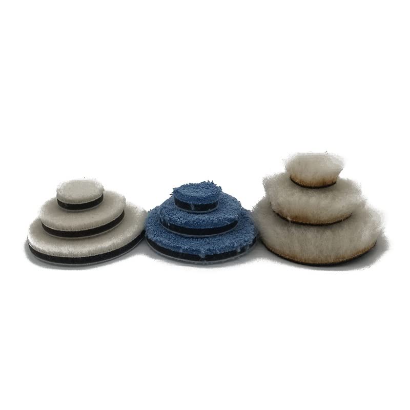 Pad Polissage 29 pièces épilation à la cire éponge tampon de polissage plaque de support ensemble d'outils de polissage de voiture for polisseuse Machine à polir accessoires de lavage de voiture Kit P