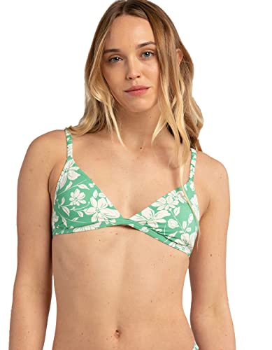 Billabong Women's Standard Field Day Scrunched Fixed Tri, Sweet Grass
