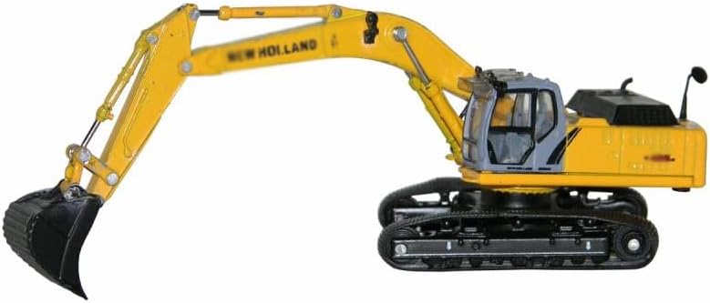 E 485 B Tracked Excavator Yellow 1/87 (HO) Diecast Model by Promotex 006504Y