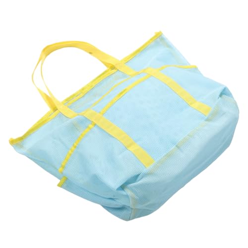 Multi-purpose Mesh Tote Bag for Travel and Beach Lightweight Handheld Organizer Versatile Storage for Swim Accessories and Shower Items Convenient for Women