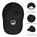 Kettlebell Barbell Usa Flag Baseball Cap Dad Hat Adjustable Size Trucker Caps for Outdoor Activities All Seasons Black-style