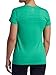 HEAD Women’s Energy Strength Short Sleeve T-Shirt, Relaxed Fit, Stretch Midweight Material, Holly Green, Large
