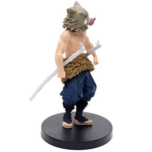 Gazaar Kimetsu No Yaiba Mouth Flat Inosuke 16 cm Figura de Ação Desenho Estátua Brinquedos Japonês A