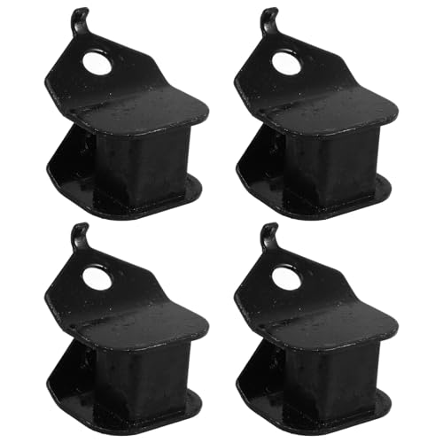 Homoyoyo Supports de Moteur Antichoc en Caoutchouc, 4 Pièces, Socles D'isolation pour Générateur Diesel 178f/186f, Coussinets Robustes Anti-vibrations Compatibles Moteurs Refroidis par