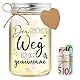 HSDSH LED Flaschenlicht Hochzeit, Hochzeitstag Geschenk, Verlobungsgeschenk, Hochzeitsgechenk, Goldene Hochzeit Silberhochzeit Jahrestag Geschenk, Geschenkideen Leuchtflasche für Brautpaar Schätzchen