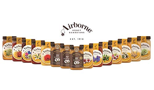 Airborne (New Zealand) Manuka 25+ Multifloral Honey 500G / 1.1Lbs #TOP1