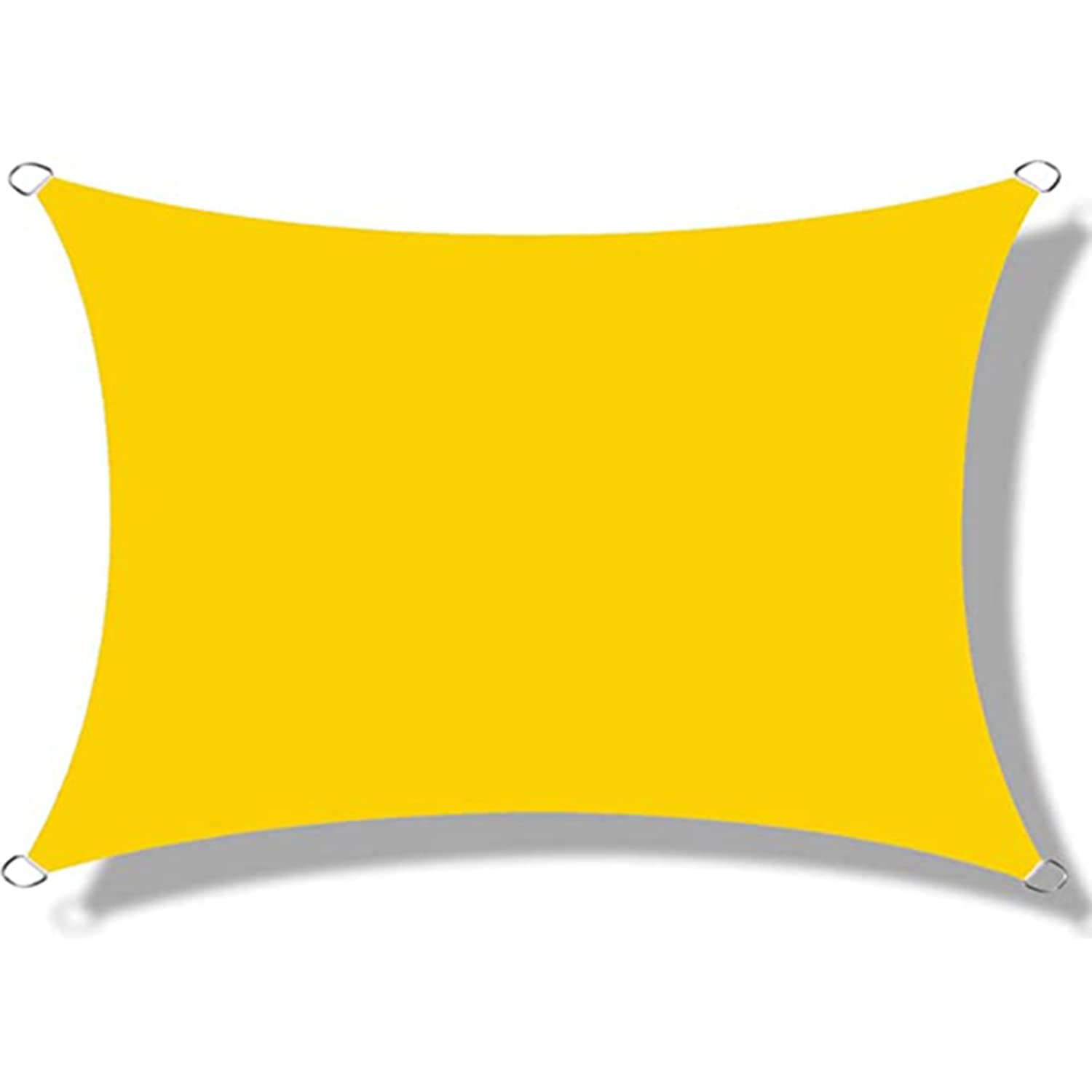 Voile d'ombrage rectangulaire robuste contre la chaleur et les UV, abri 5x6m