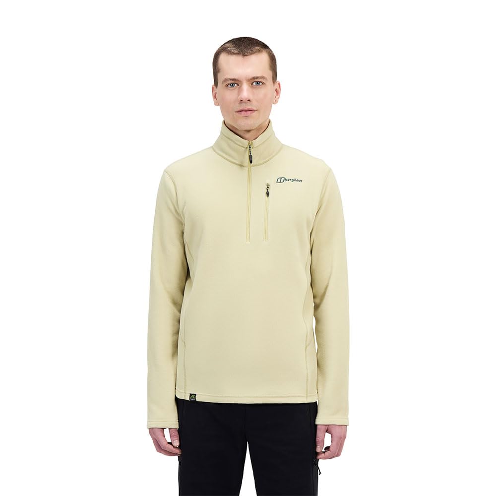 Berghaus Męska kurtka polarowa Prism Micro Polartec z zamkiem do połowy, z zamkiem do połowy