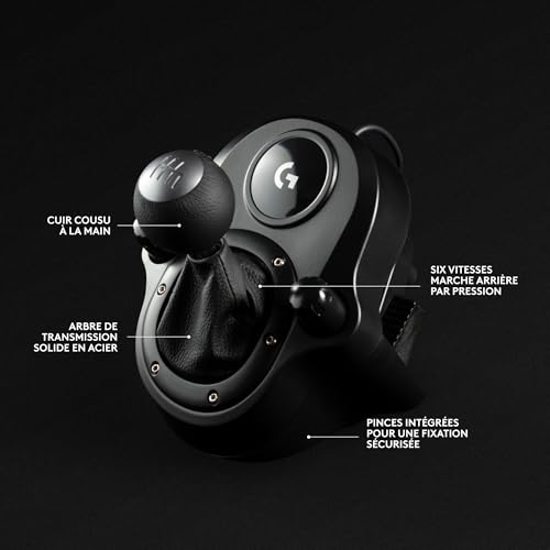 Volant de course Logitech G29 SE avec pédalier et levier de vitesse pour PS5 PS4 PC - 7