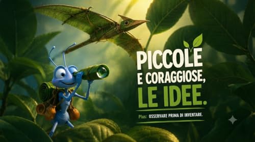 A BUG'S LIFE: Da piccole a geniali...le idee, con Giovanni Piccicacchi