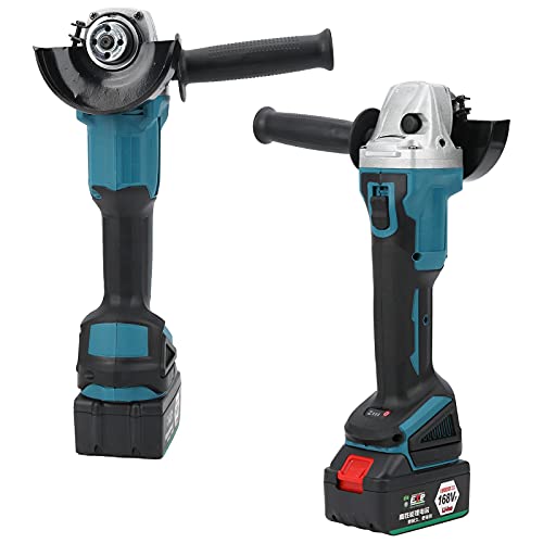 Angle Grinder Brushless Cordless 2 Level Switch Lithium Ion Battery Portable Angle Grinder Cutting Abrasive Wheels (Us Plug) #TOP5