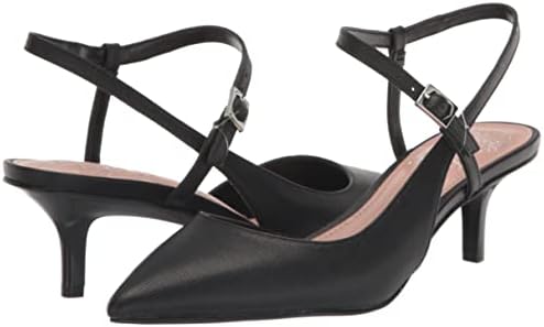 Vince Camuto Women's Riccou Kitten Heel Pump, Black, 8.5 | Image 6