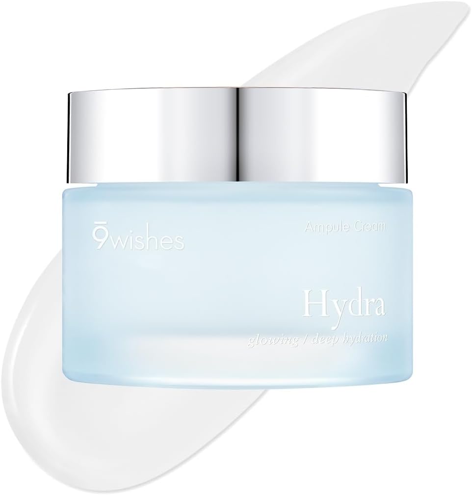 Hydra Ampule Cream 1.7Fl. Oz, 50ml Powerful Hydration with Coconut Water - Long Lasting Hydration Facial Moisturizer