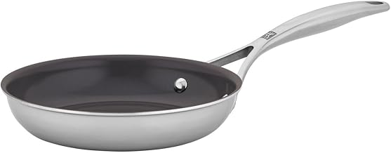 ZWILLING Energy X3 20 cm / 8 Inch 18/10 Stainless Steel Ceramic Non-Stick Frypan