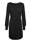 This dress is the perfect choice on days, where putting together an outfit seems impossible. Combining comfortability and style makes this dress a perfect everyday go-to. Style it up or down depending on your taste. - Product Type : Dress - Neck : O-Neck - Sleeve : Long Sleeves (L/S) - Sleeves : Regular sleeves - Cuffs : High cuffs - Length/Size : Short - Extra details : Belt in waist - Fit : Regular Fit