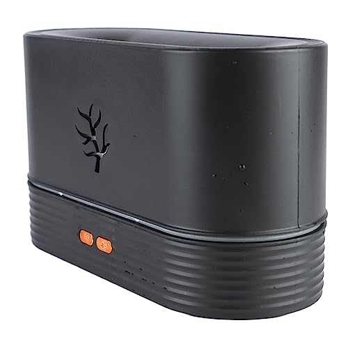 Difusor aromático eléctrico con luz LED efecto llama retro miniatura 5