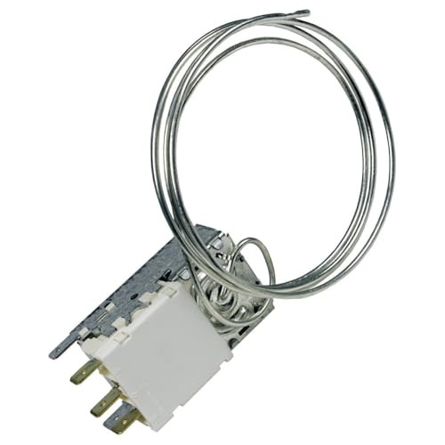 SOS - Accesorio para termostato tipo K57L5544 para frigorífico, congelador 2262149293 AEG, ARTHUR MARTIN ELECTROLUX, BRANDT, DE DIETRICH, ELECTROLUX, FAU