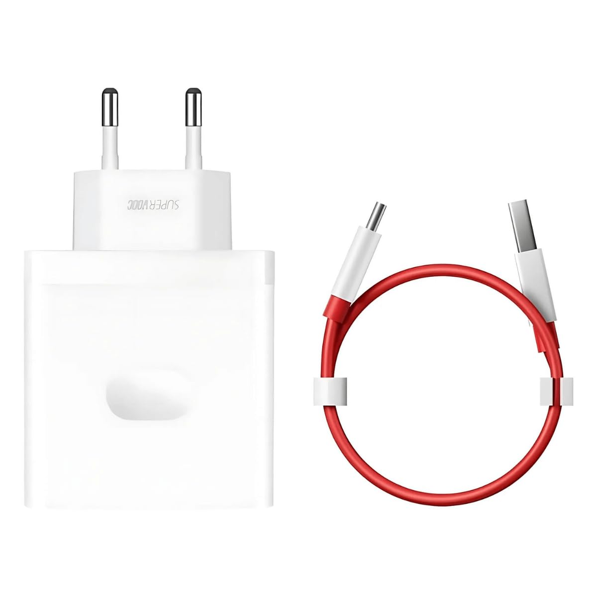 ONEPLUS Accesorio Compatible Charger SUPERVOOC 100W One Port Cargador de Carga Rápida USB-C con Cable Blanco